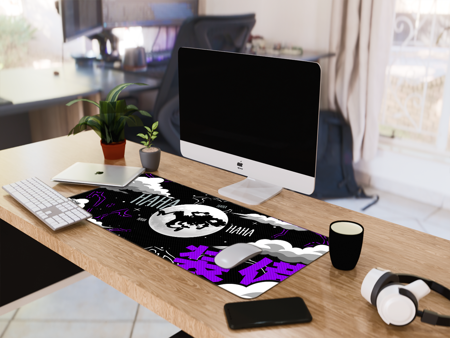 "EVIL RUN- ONE PIECE ANIME" Gaming Mousepad- Elevate Your Gaming Experience