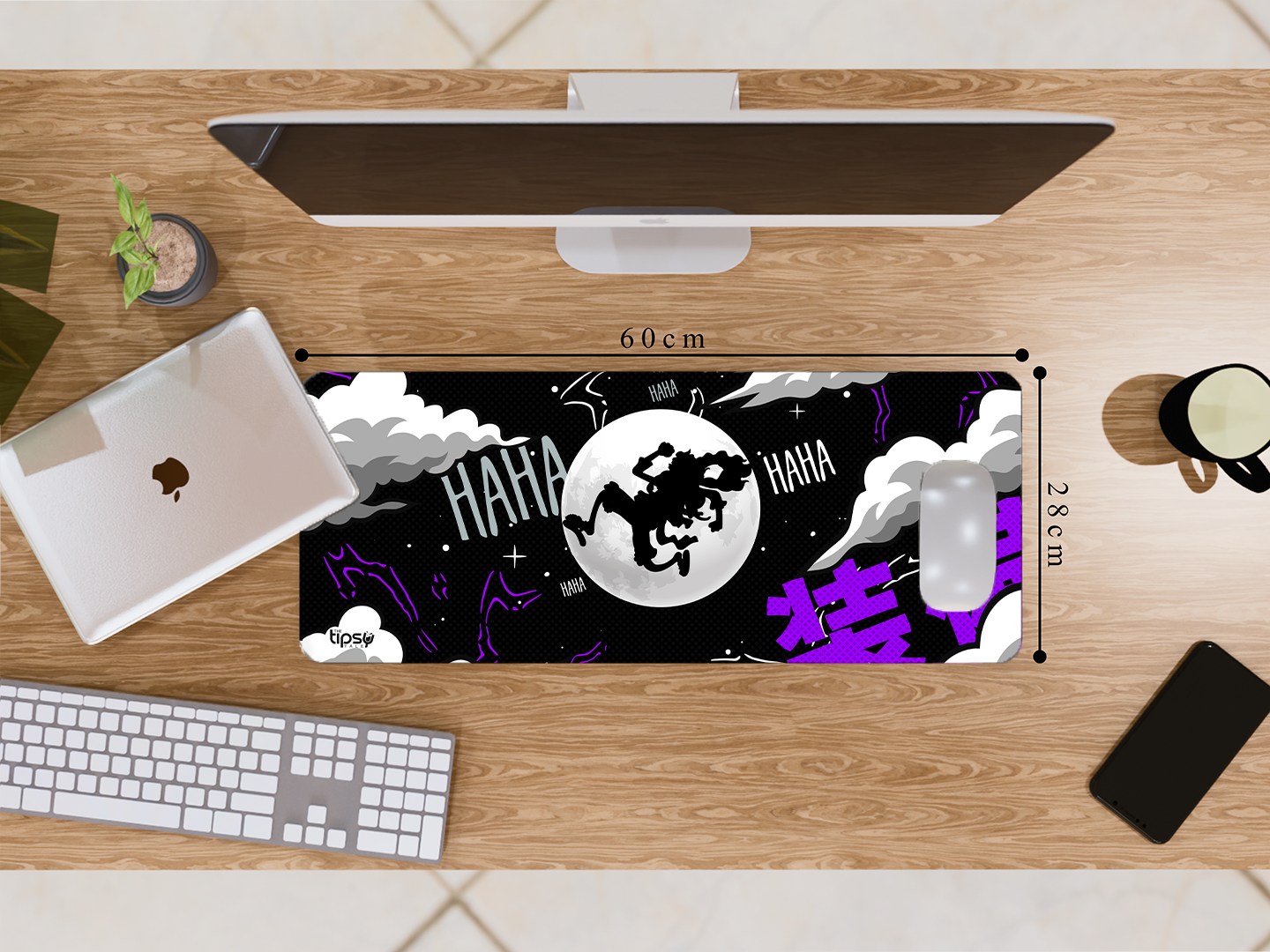 "EVIL RUN- ONE PIECE ANIME" Gaming Mousepad- Elevate Your Gaming Experience