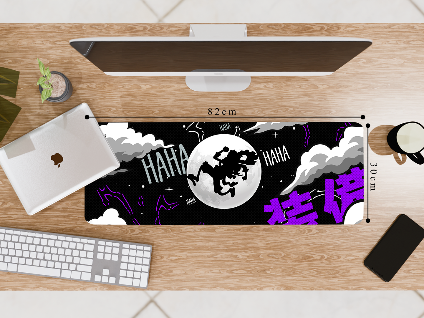 "EVIL RUN- ONE PIECE ANIME" Gaming Mousepad- Elevate Your Gaming Experience