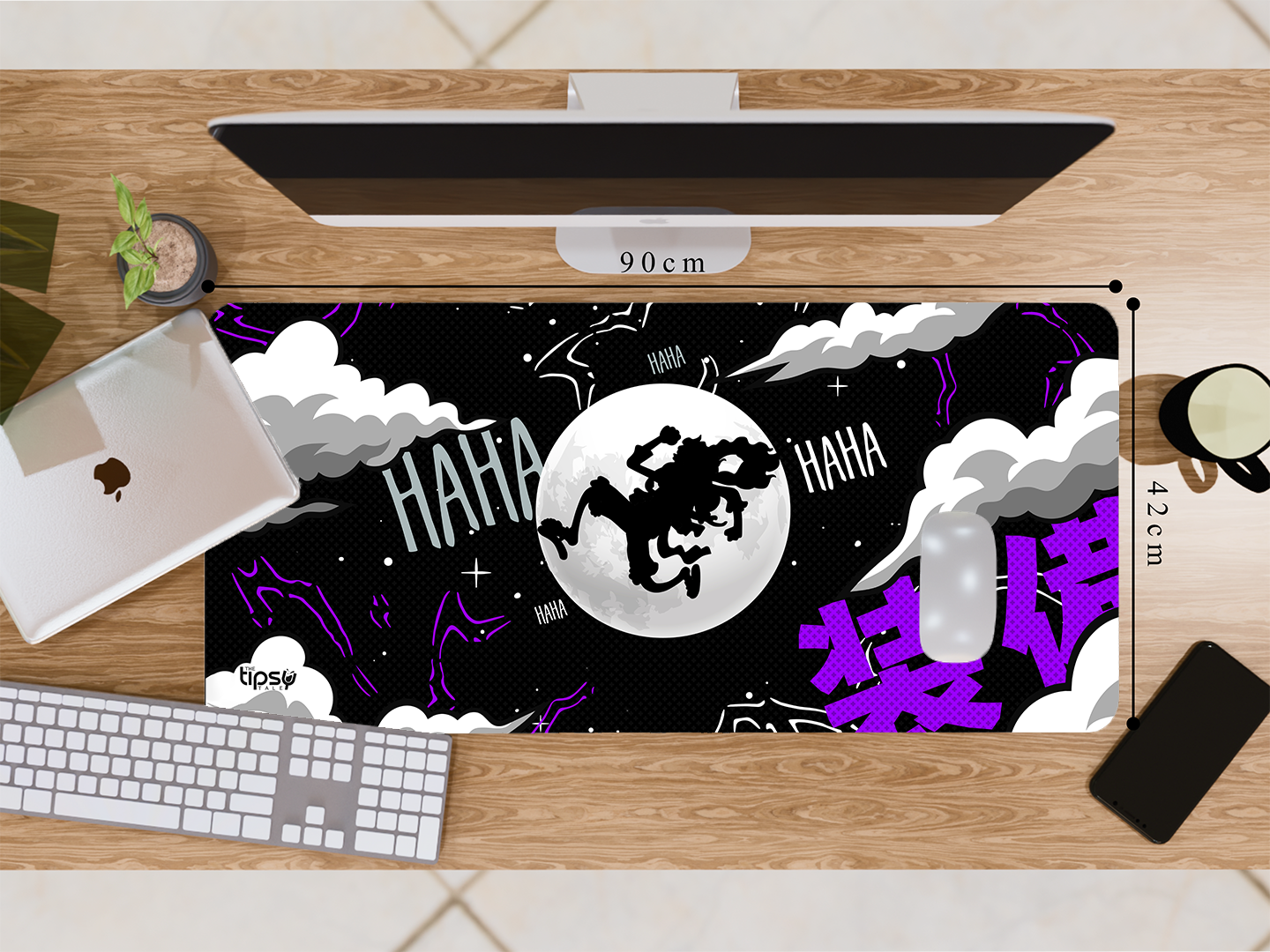 "EVIL RUN- ONE PIECE ANIME" Gaming Mousepad- Elevate Your Gaming Experience