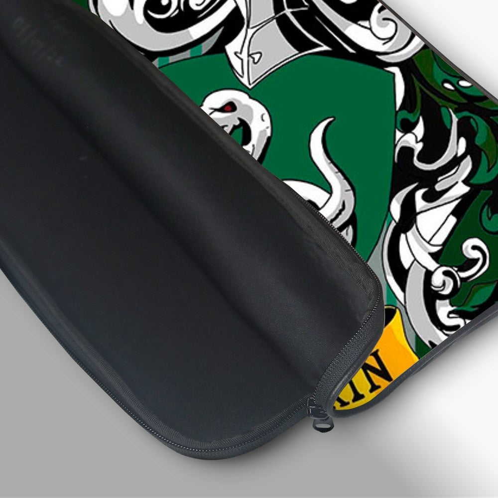 "SLYTHERIN - HARRY POTTER"Laptop Sleeves:Bold Modern Design for Every Size