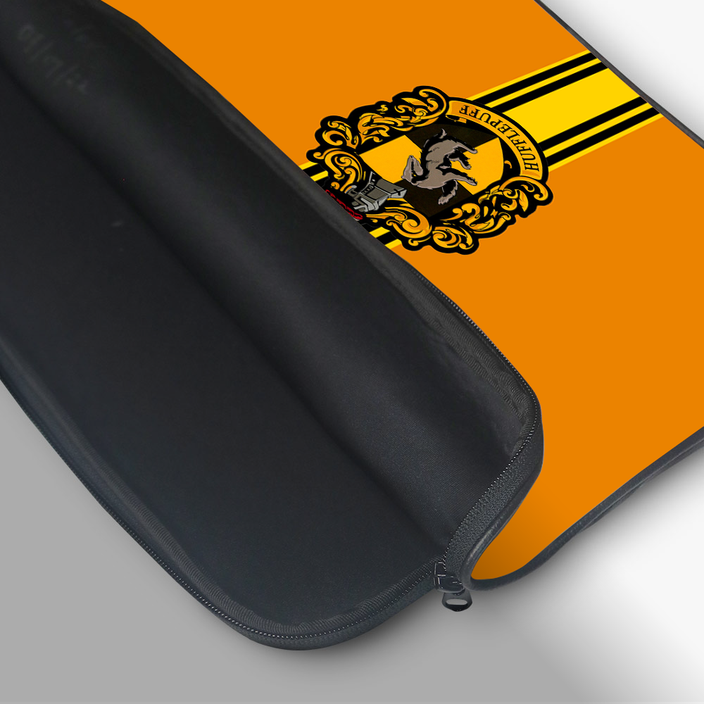 "HUFFLEPUFF - HARRY POTTER"Laptop Sleeves:Bold Modern Design for Every Size