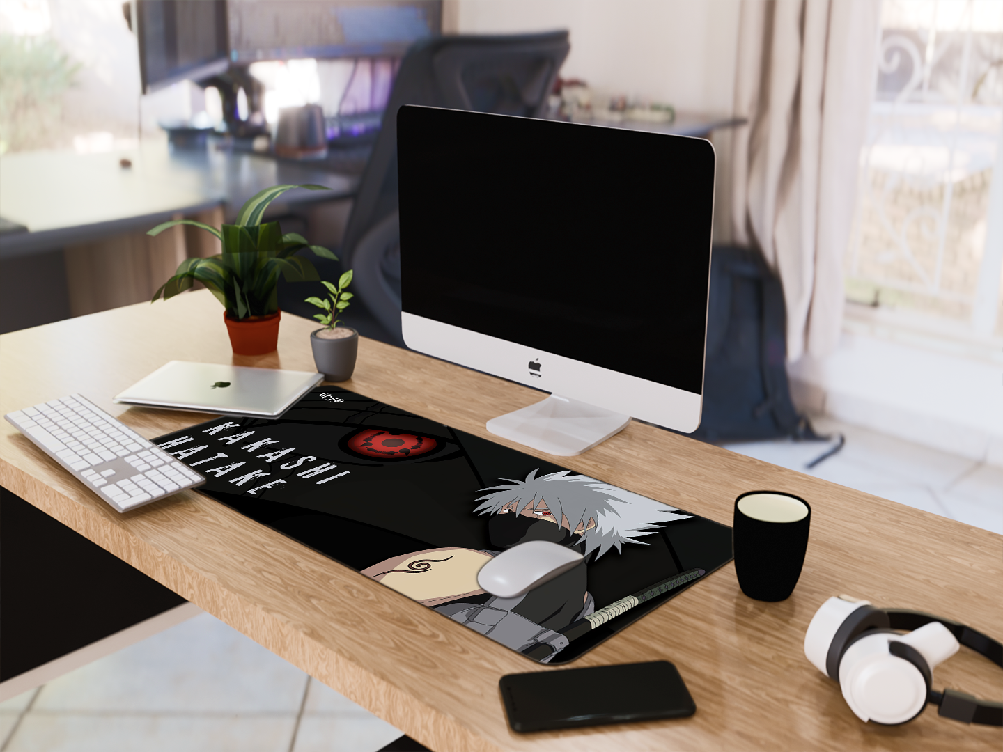 "KAKASHI-HATAKE-NARUTO" Gaming Mousepad- Elevate Your Gaming Experience