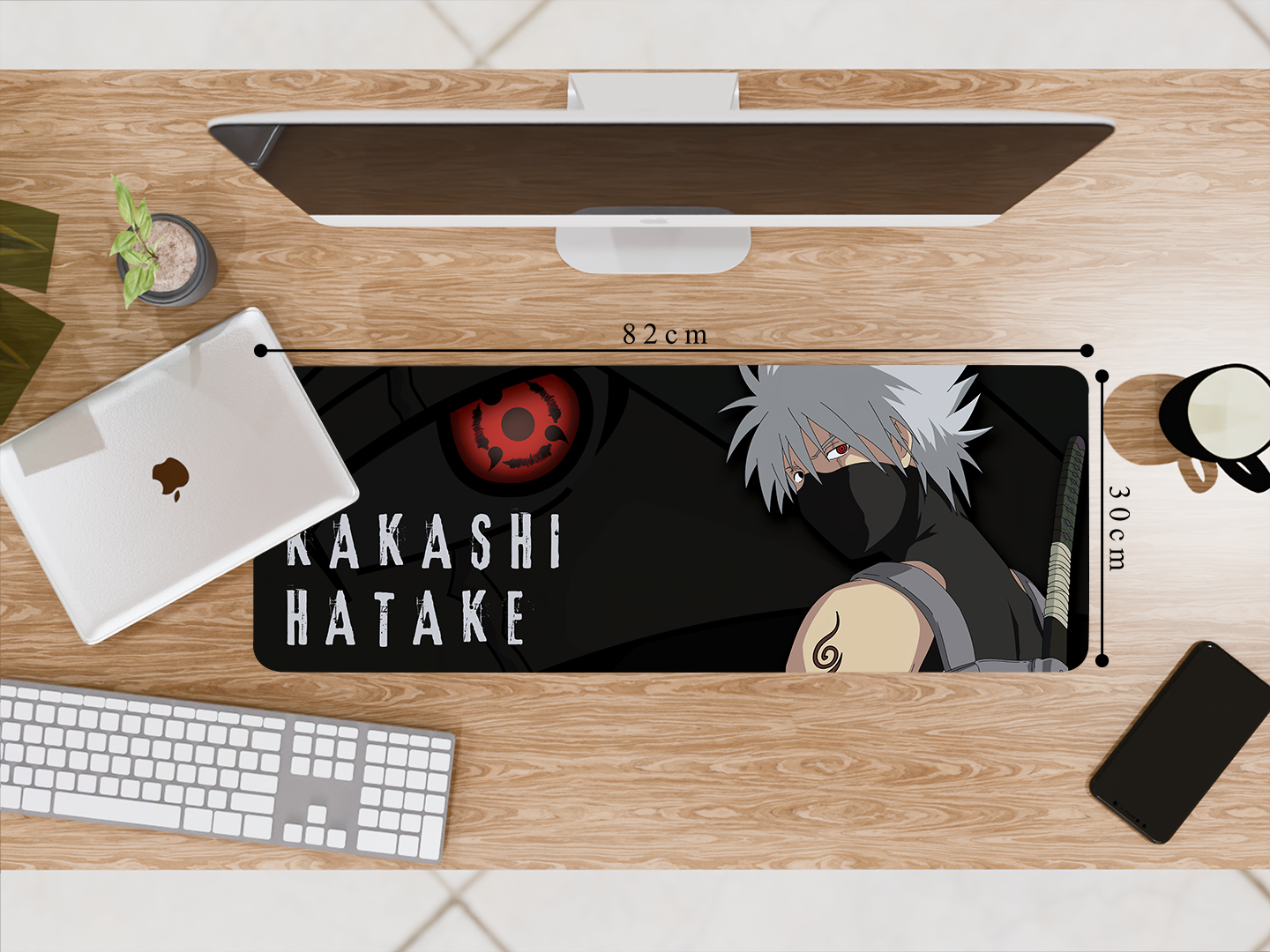 "KAKASHI-HATAKE-NARUTO" Gaming Mousepad- Elevate Your Gaming Experience