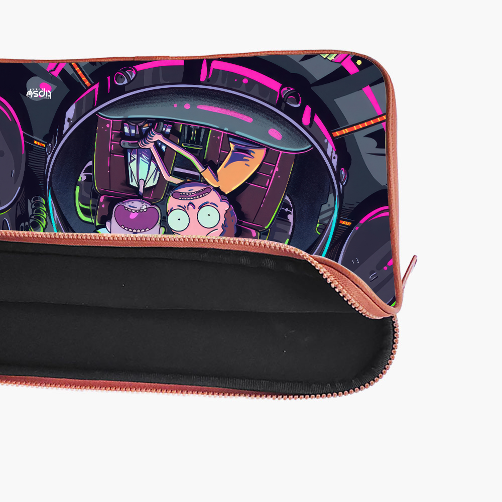 "RICK & MORTY - THE SERIES" -Laptop Sleeves:Bold Modern Design for Every Size