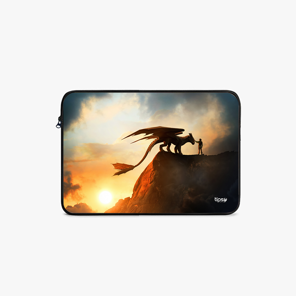 "HOW TO TRAIN YOUR DRAGON" -Laptop Sleeves:Bold Modern Design for Every Size