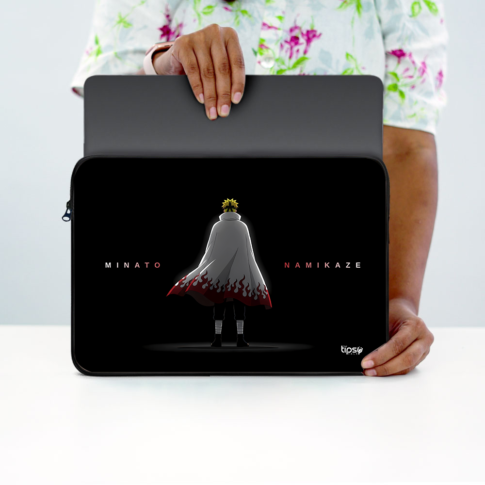 "MINATO NAMIKAZE - NARUTO" -Laptop Sleeves:Bold Modern Design for Every Size