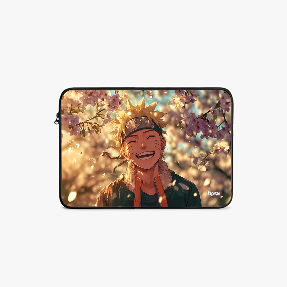 "NARUTO - VACATION MOOD" -Laptop Sleeves:Bold Modern Design for Every Size