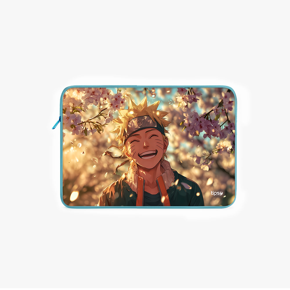 "NARUTO - VACATION MOOD" -Laptop Sleeves:Bold Modern Design for Every Size