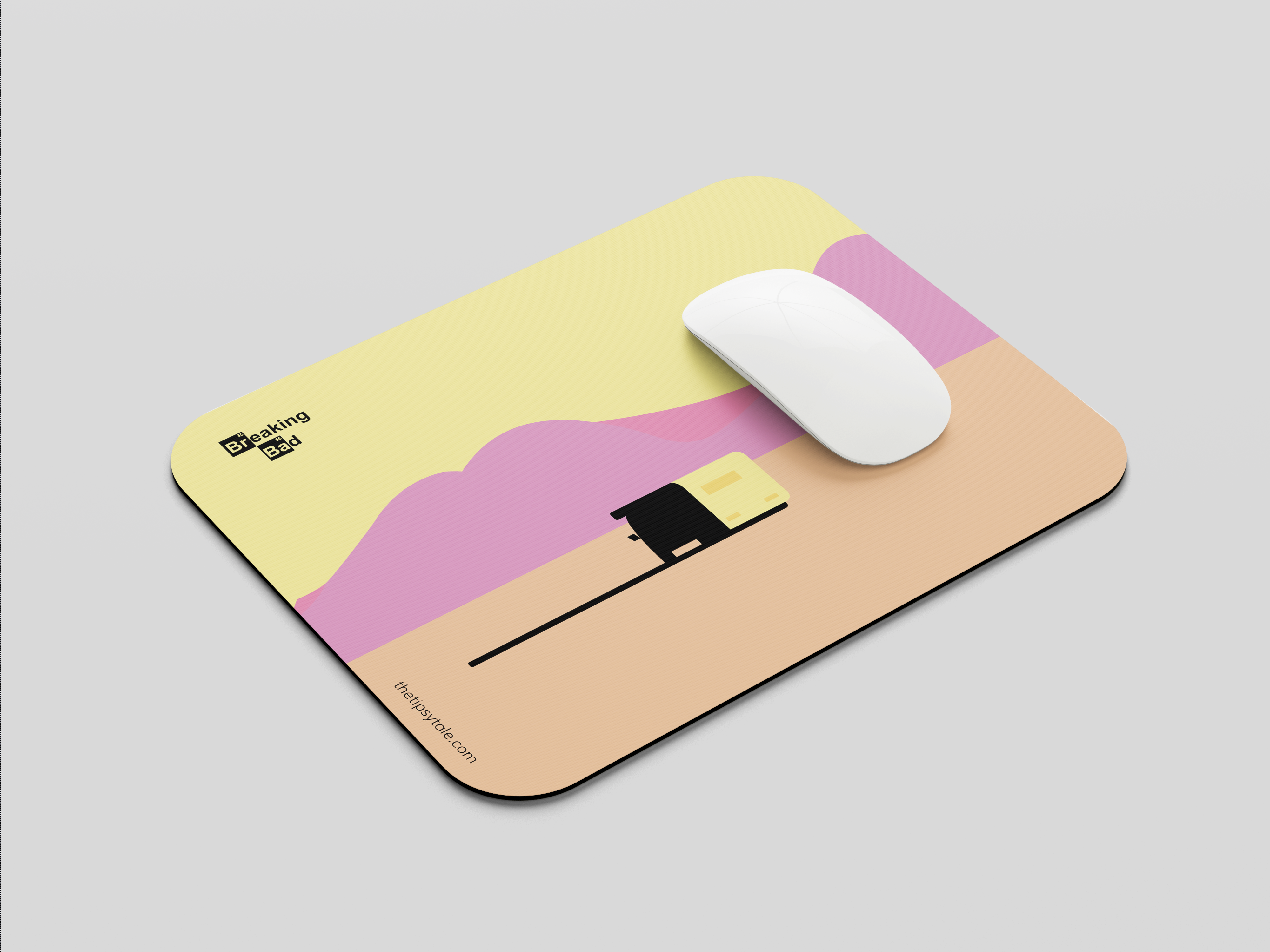 "Breaking Bad" Mousepad Enhance Your Workspace with Style
