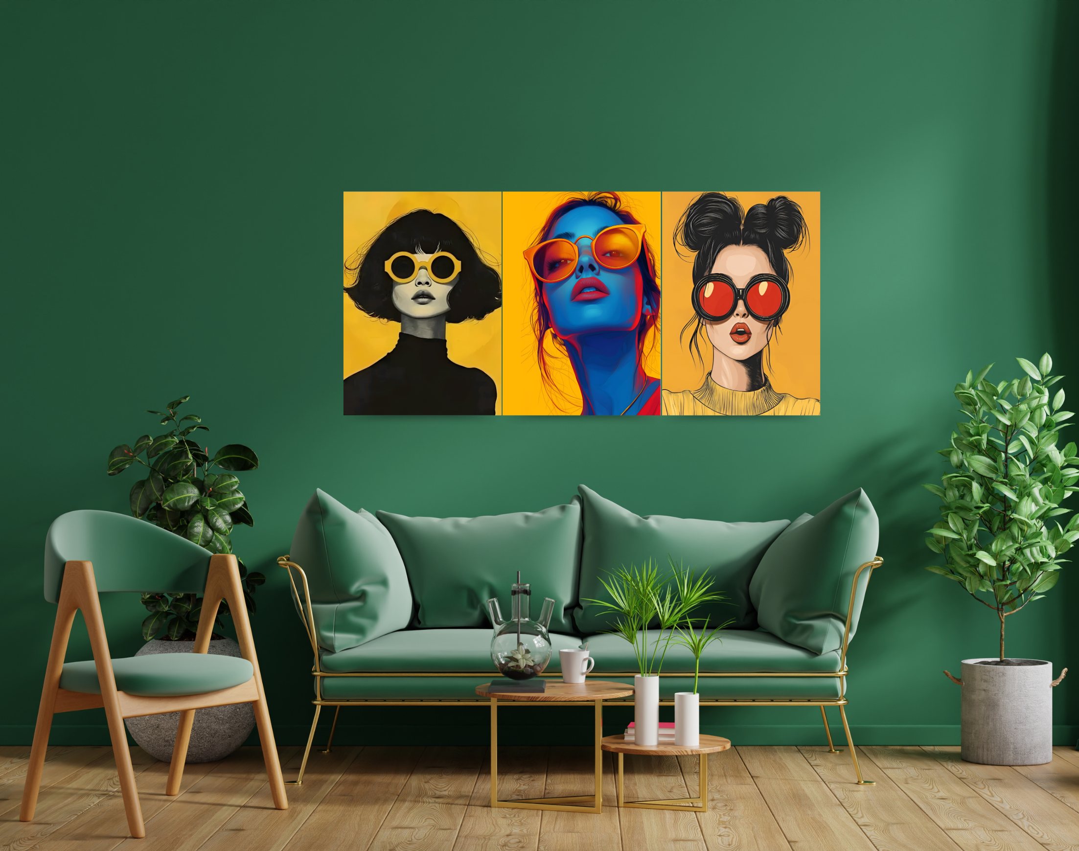 "GEN Z VIBES WOMEN VERSION"- Shiny & Sturdy Metallic Poster Art That Pops & Sticks