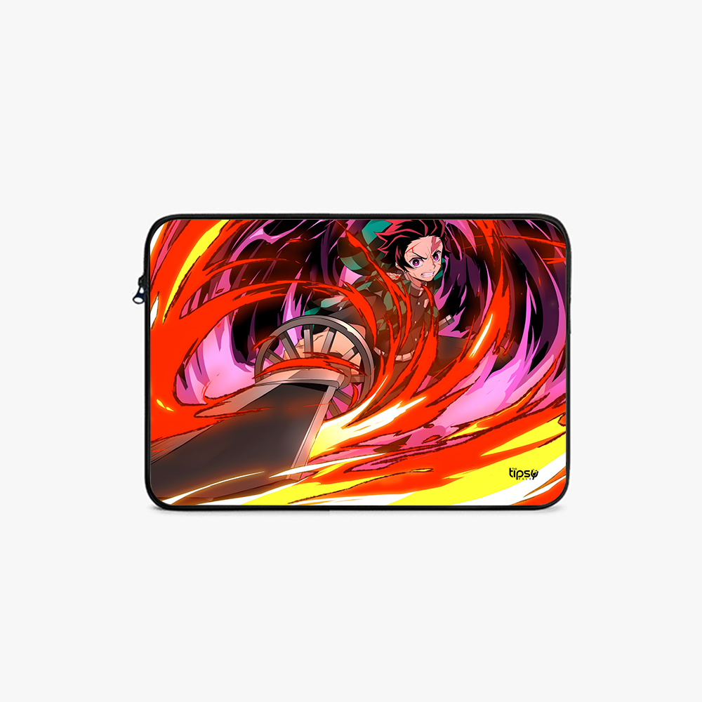 "TANJIRO - DEMON SLAYER" -Laptop Sleeves:Bold Modern Design for Every Size