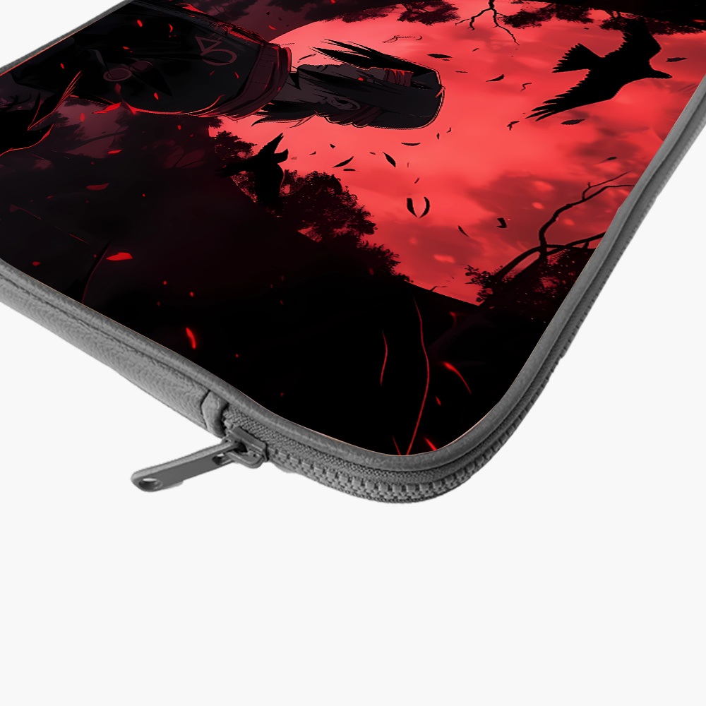 "ITACHI UCHIHA - AURA FARMING" -Laptop Sleeves:Bold Modern Design for Every Size