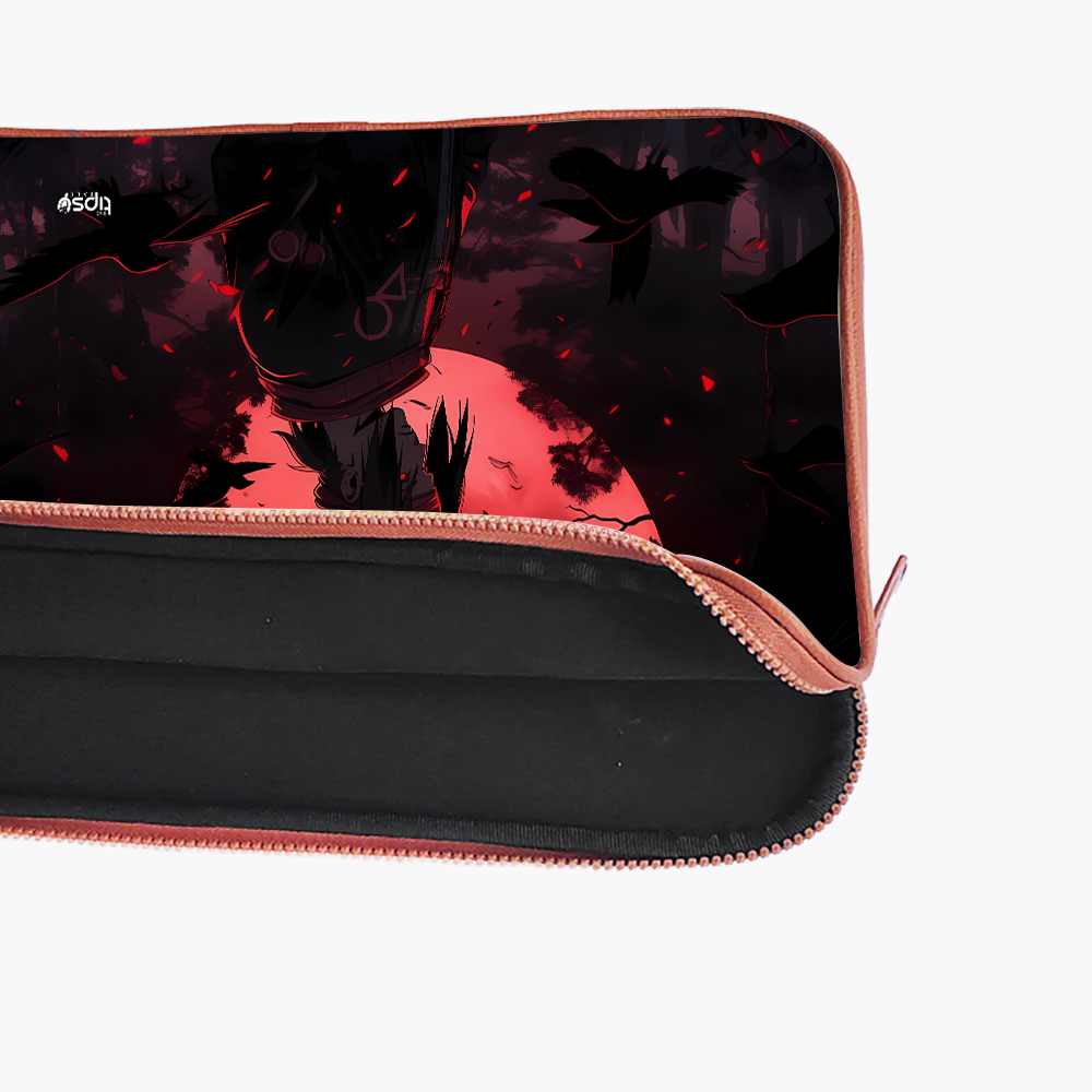 "ITACHI UCHIHA - AURA FARMING" -Laptop Sleeves:Bold Modern Design for Every Size