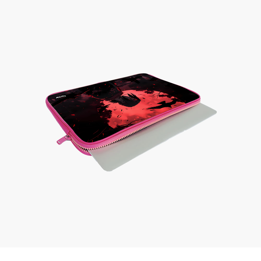 "ITACHI UCHIHA - AURA FARMING" -Laptop Sleeves:Bold Modern Design for Every Size