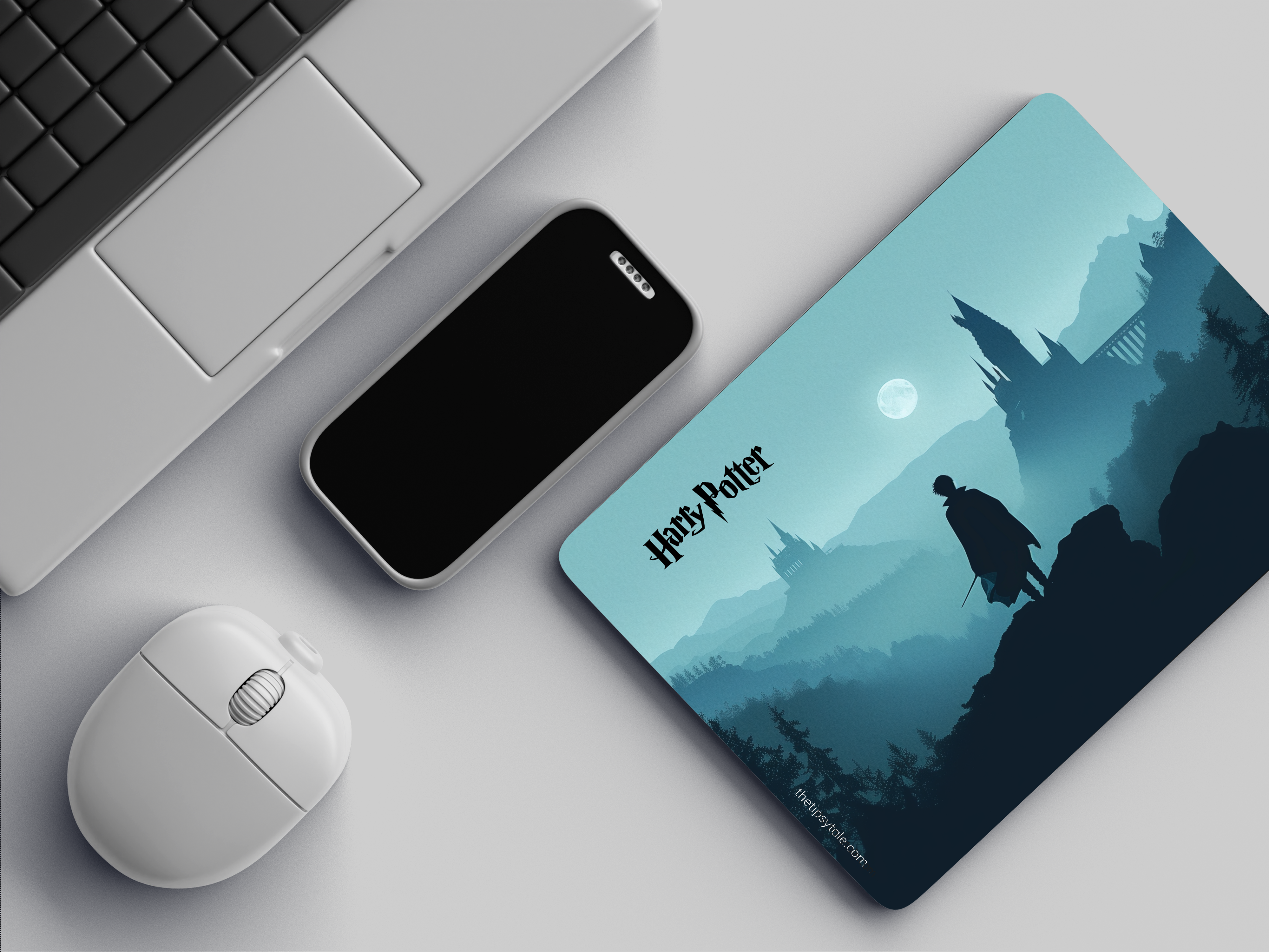 "Harry Potter- The Wizard" Mousepad Enhance Your Workspace with Style