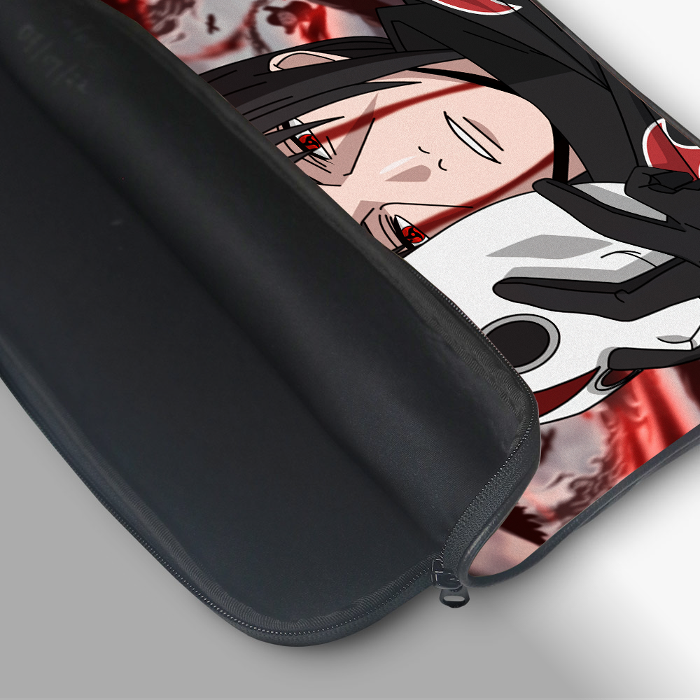 "ITACHI UCHIHA MASK" -Laptop Sleeves:Bold Modern Design for Every Size