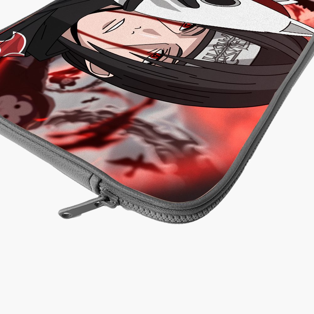 "ITACHI UCHIHA MASK" -Laptop Sleeves:Bold Modern Design for Every Size