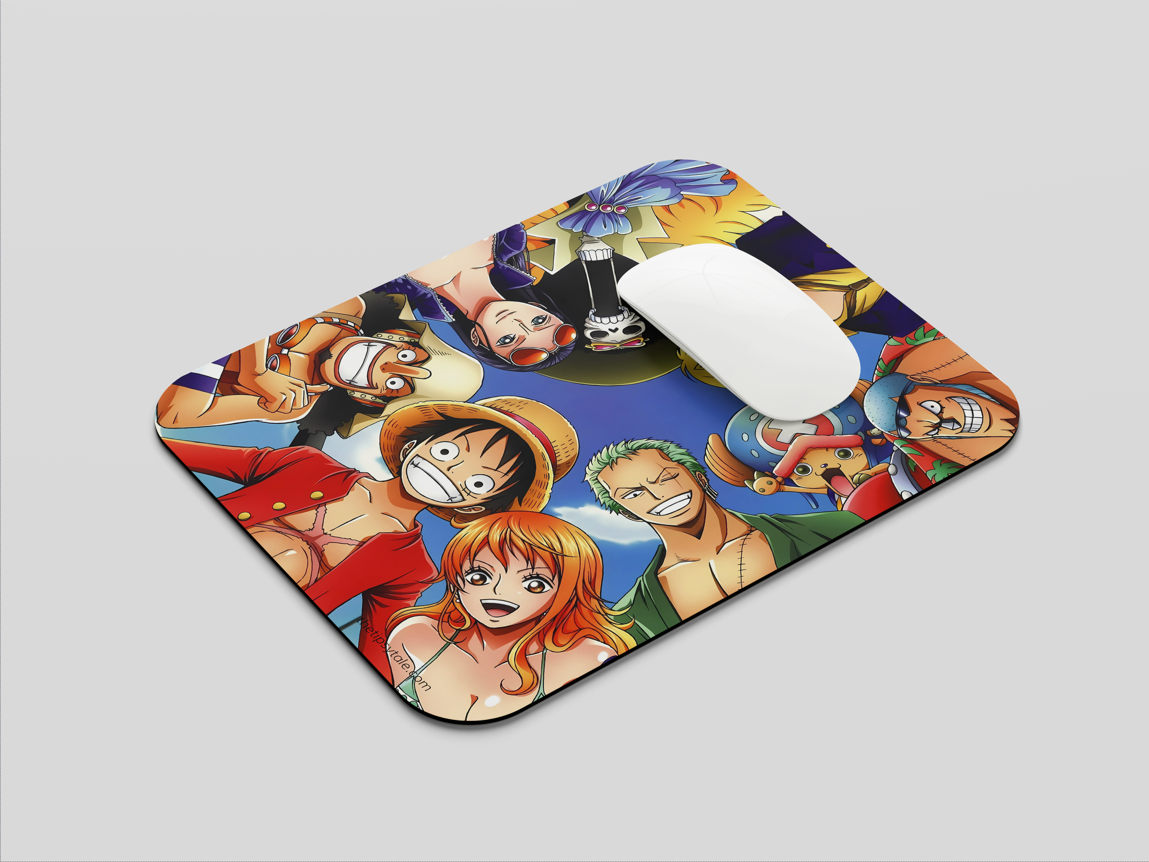 "ONE PIECE- THE CREW" Mousepad Enhance Your Workspace with Style