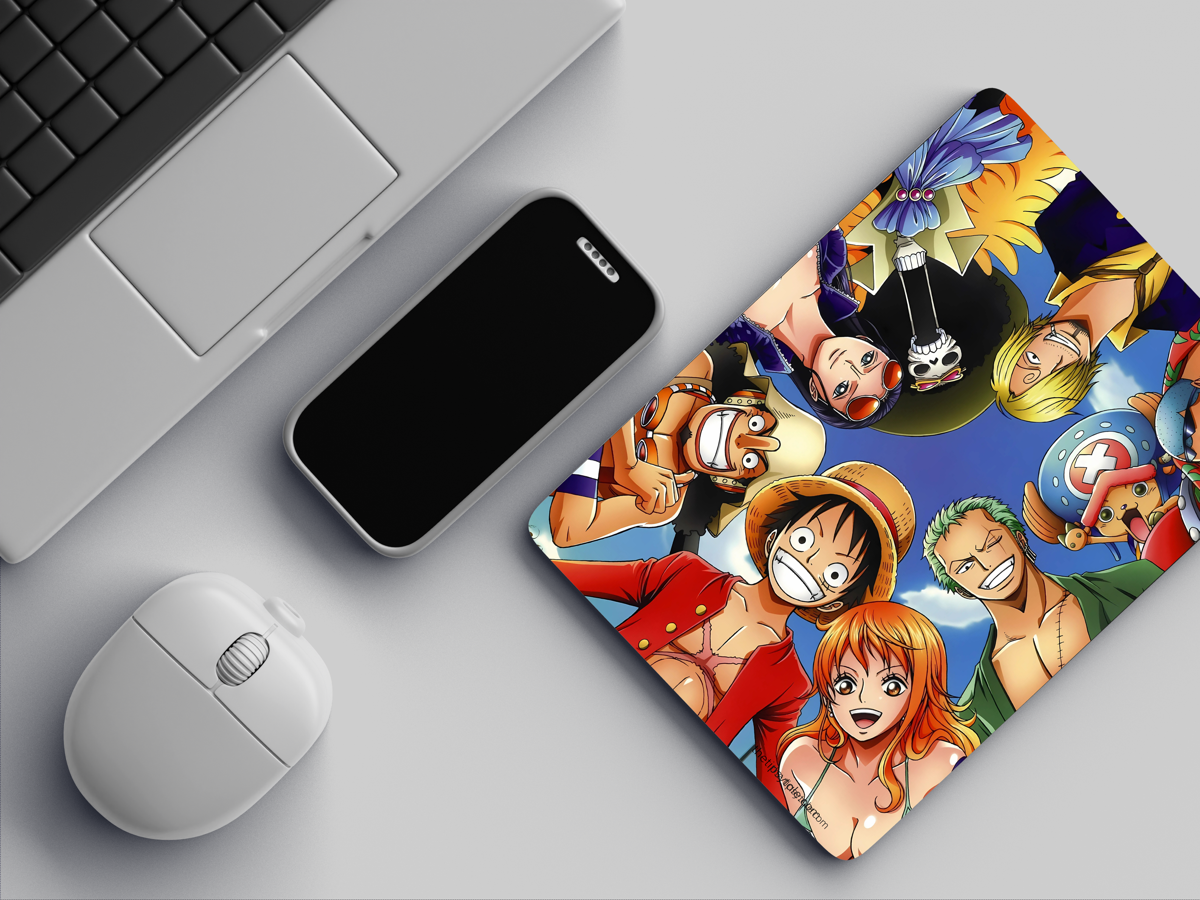"ONE PIECE- THE CREW" Mousepad Enhance Your Workspace with Style