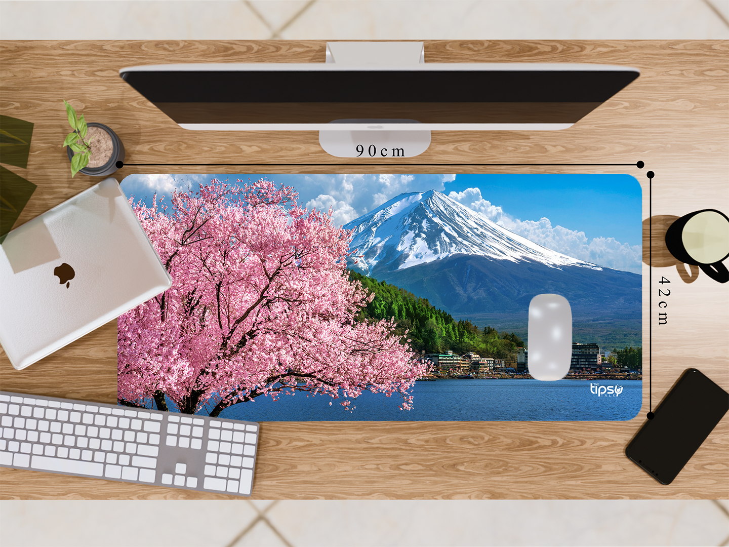 "BLOOSM BLOOM- NATURE LOVER" Gaming Mousepad- Elevate Your Gaming Experience