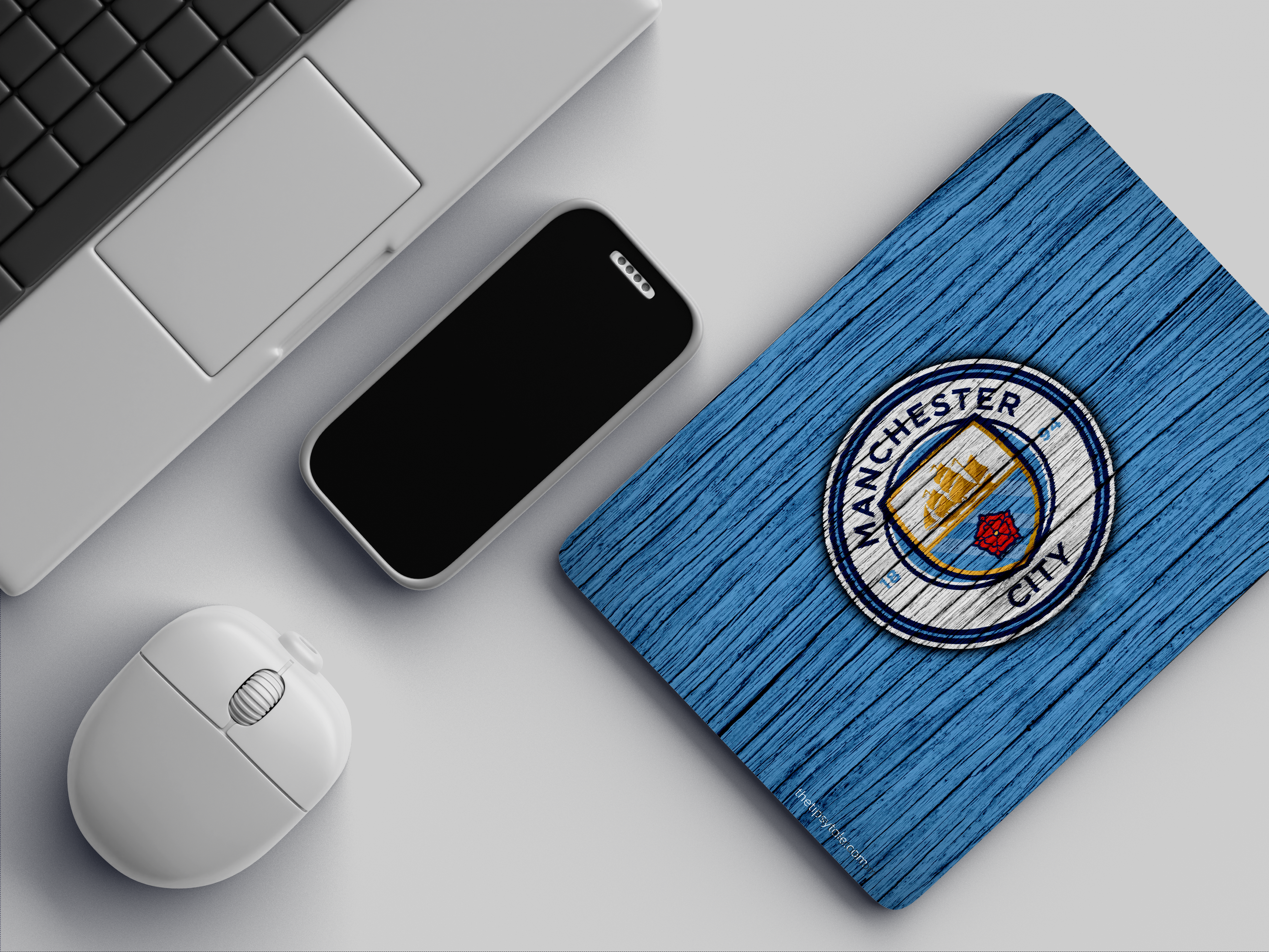 "MANCHESTAR CITY" Mousepad Enhance Your Workspace with Style