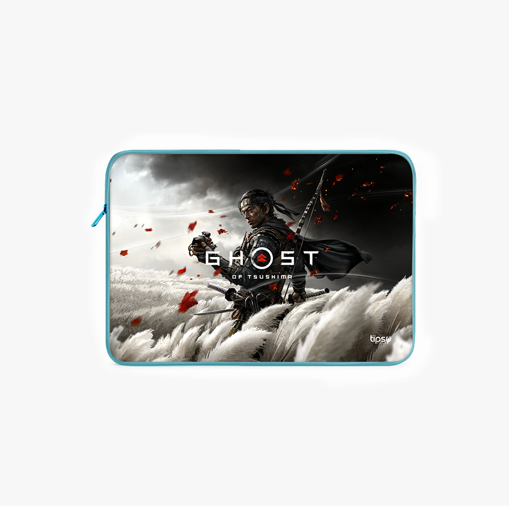 "GHOST OF TSUSHIMA" -Laptop Sleeves:Bold Modern Design for Every Size