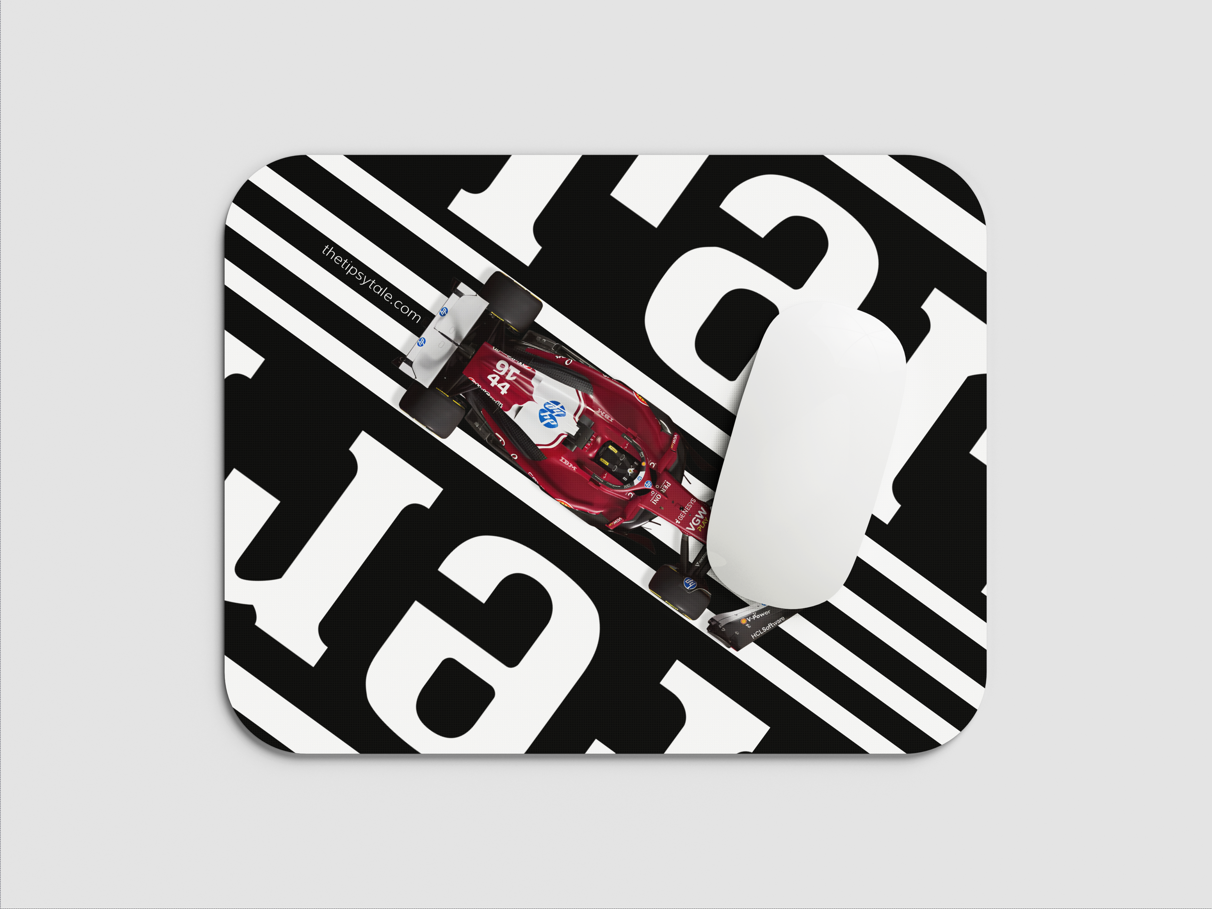 "F1-75 MODEL # FERRARI #F1" Mousepad Enhance Your Workspace with Style
