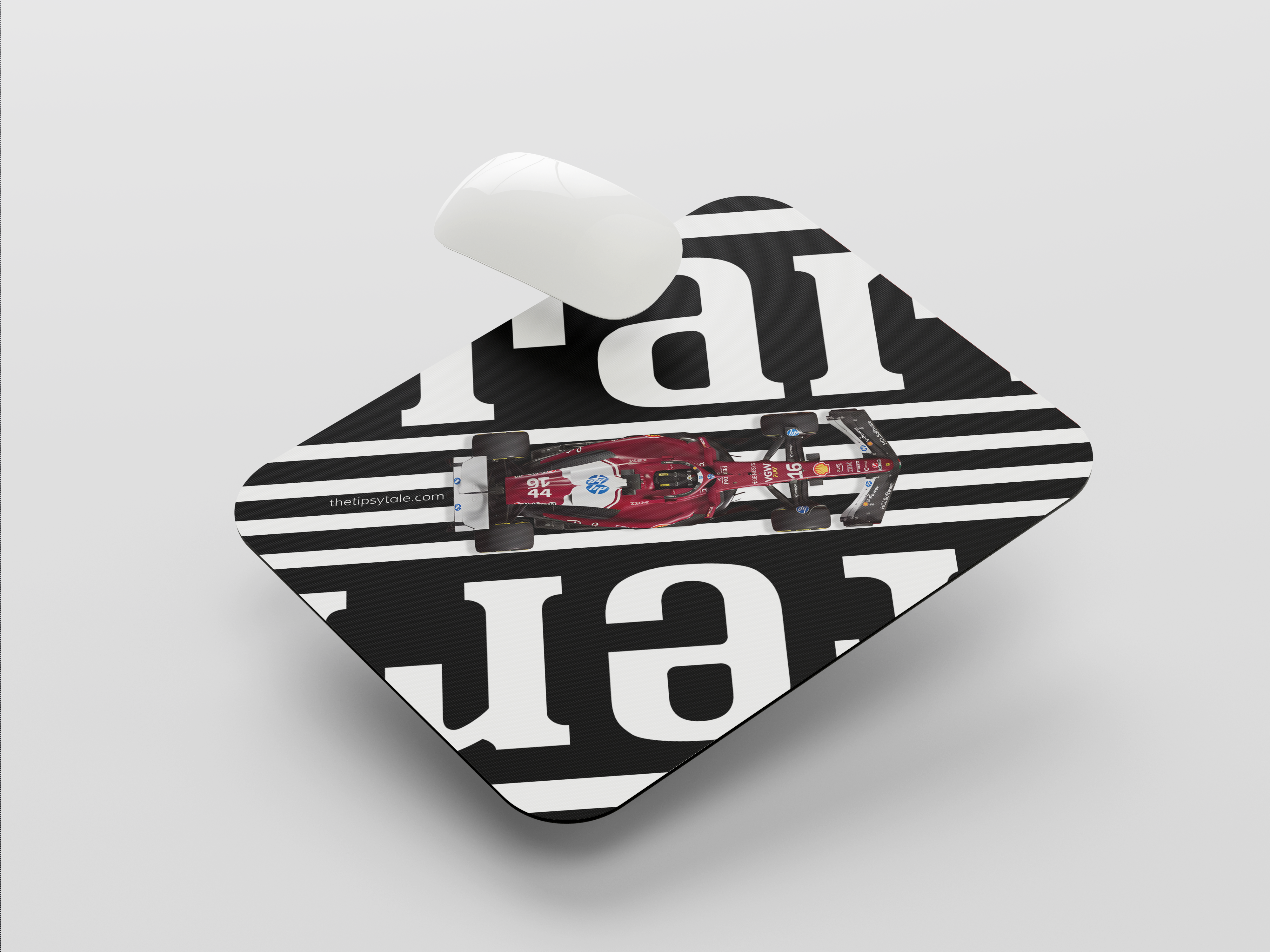 "F1-75 MODEL # FERRARI #F1" Mousepad Enhance Your Workspace with Style