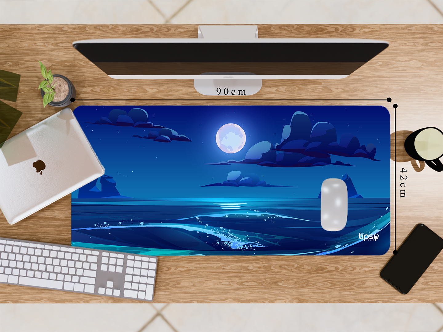"ANIMATION OCEAN VIEW " Gaming Mousepad- Elevate Your Gaming Experience