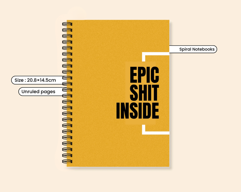 A Gift That Matches Their Energy - Entertainment Vibe- Mousepad + Poster + Notebook+ Coaster  (COMBO)