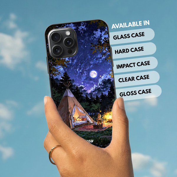 "Moon Camp" Mobile Covers Shock Resistant, Slim & Stylish Cases