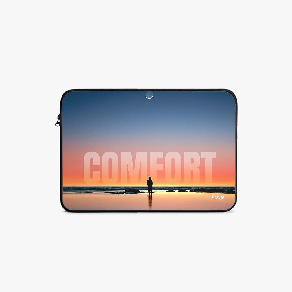 "COMFORT" -Laptop Sleeves:Bold Modern Design for Every Size