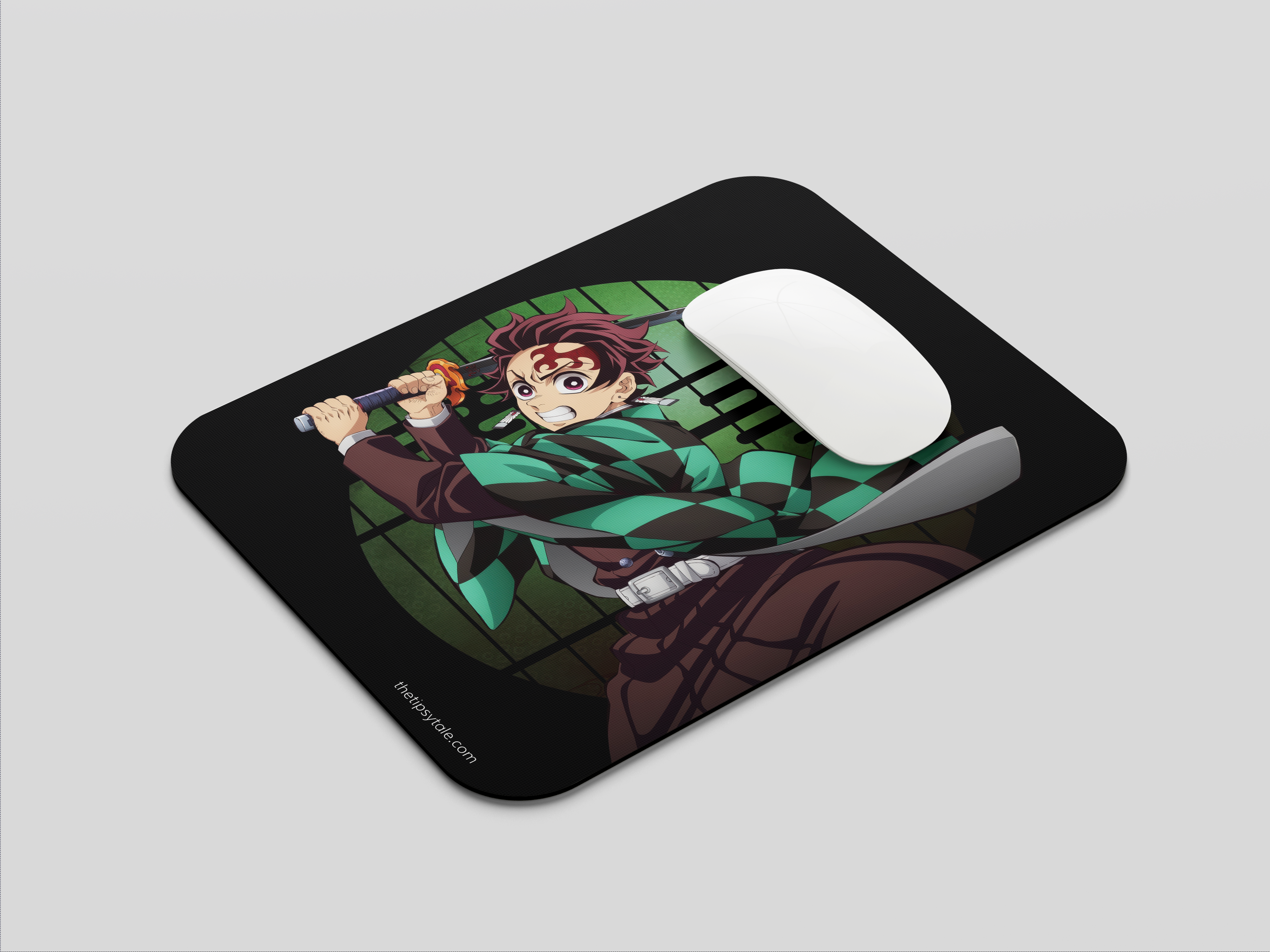 "TANJIRO KAMADO- ANIME EDITION" Mousepad Enhance Your Workspace with Style