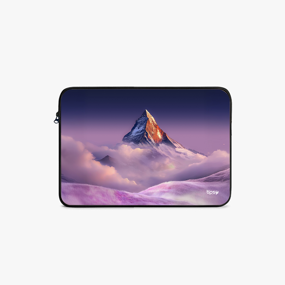 "LAVENDER DUSK" -Laptop Sleeves:Bold Modern Design for Every Size