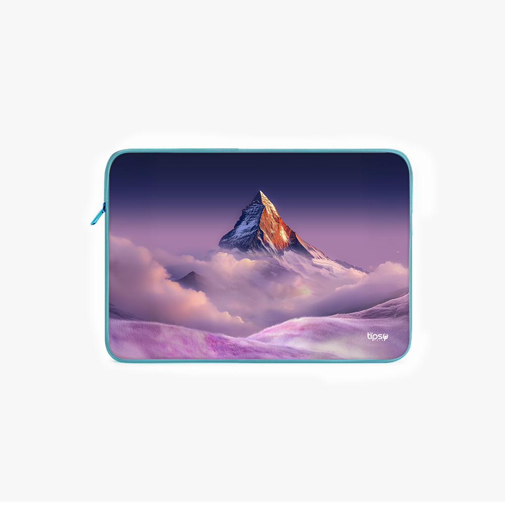 "LAVENDER DUSK" -Laptop Sleeves:Bold Modern Design for Every Size