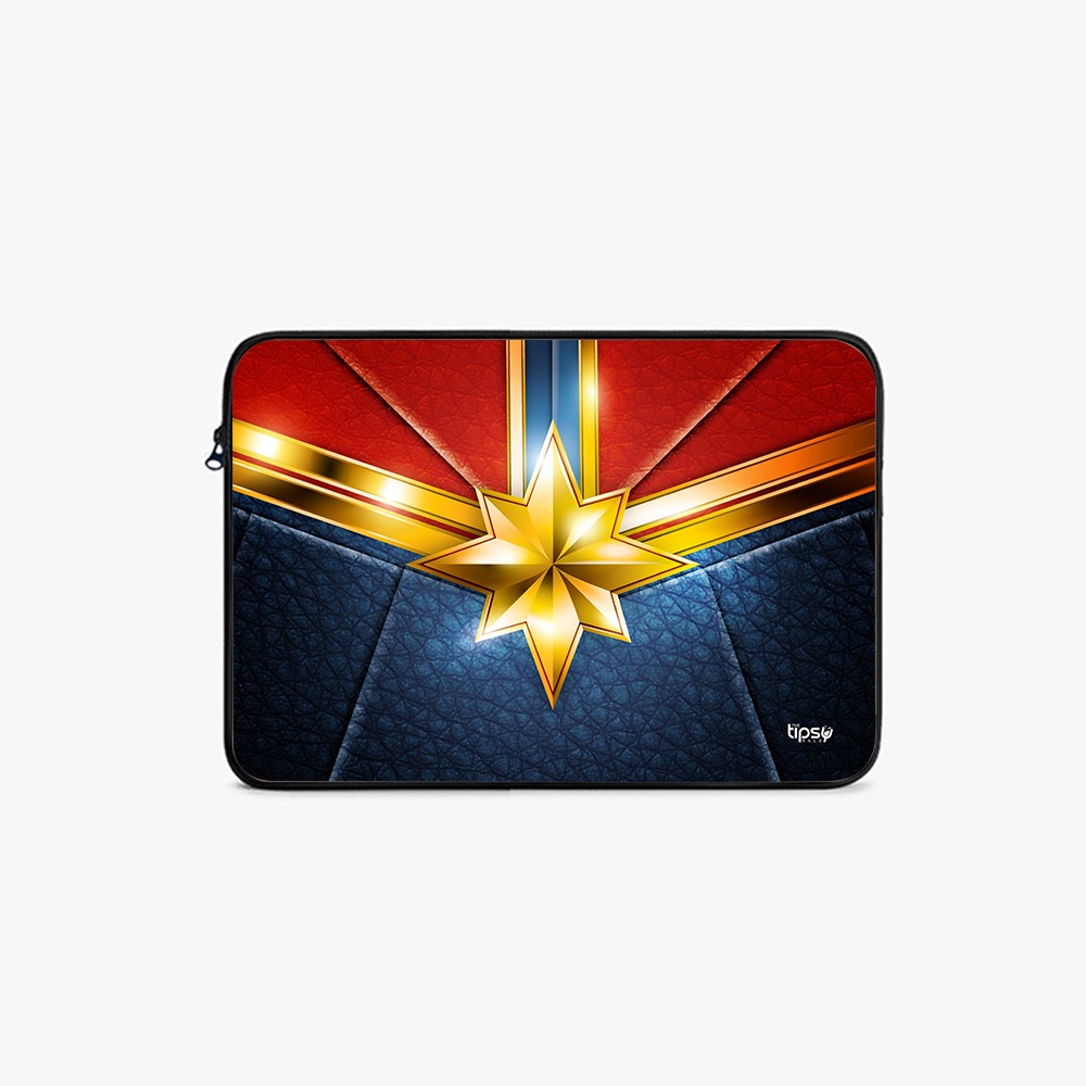"CAPTAIN MARVEL" -Laptop Sleeves:Bold Modern Design for Every Size
