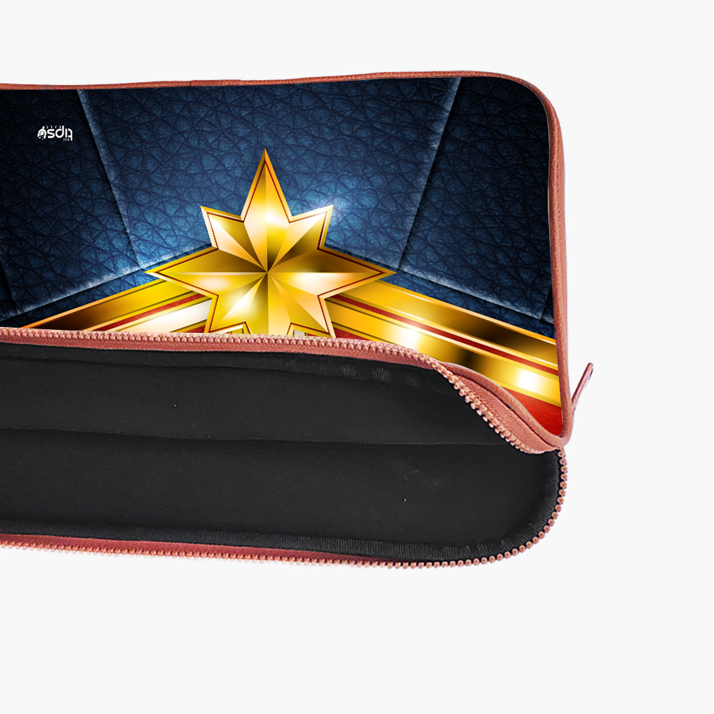 "CAPTAIN MARVEL" -Laptop Sleeves:Bold Modern Design for Every Size