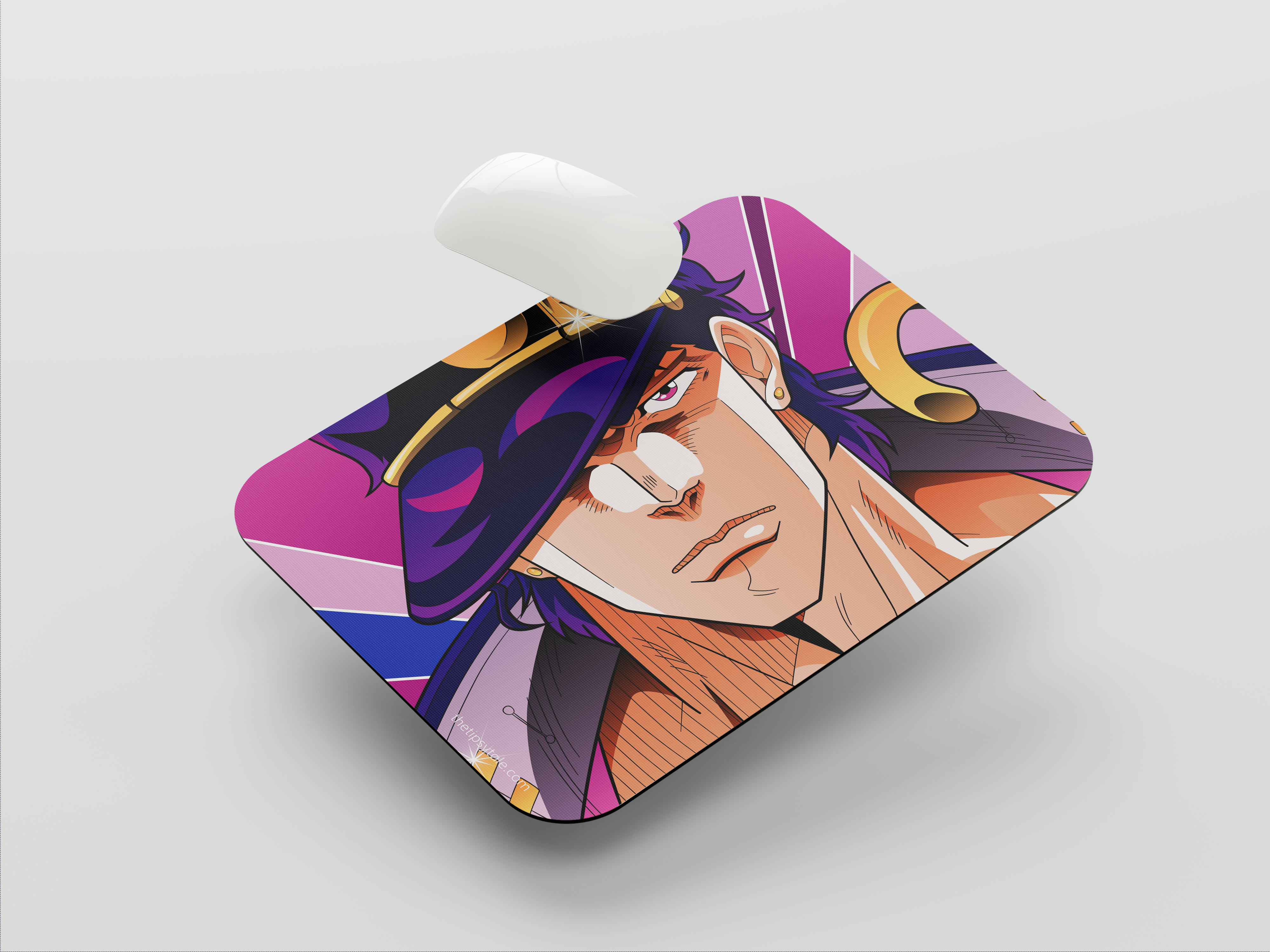"JOTARO KUJO JOJOS- ANIME EDITION" Mousepad Enhance Your Workspace with Style