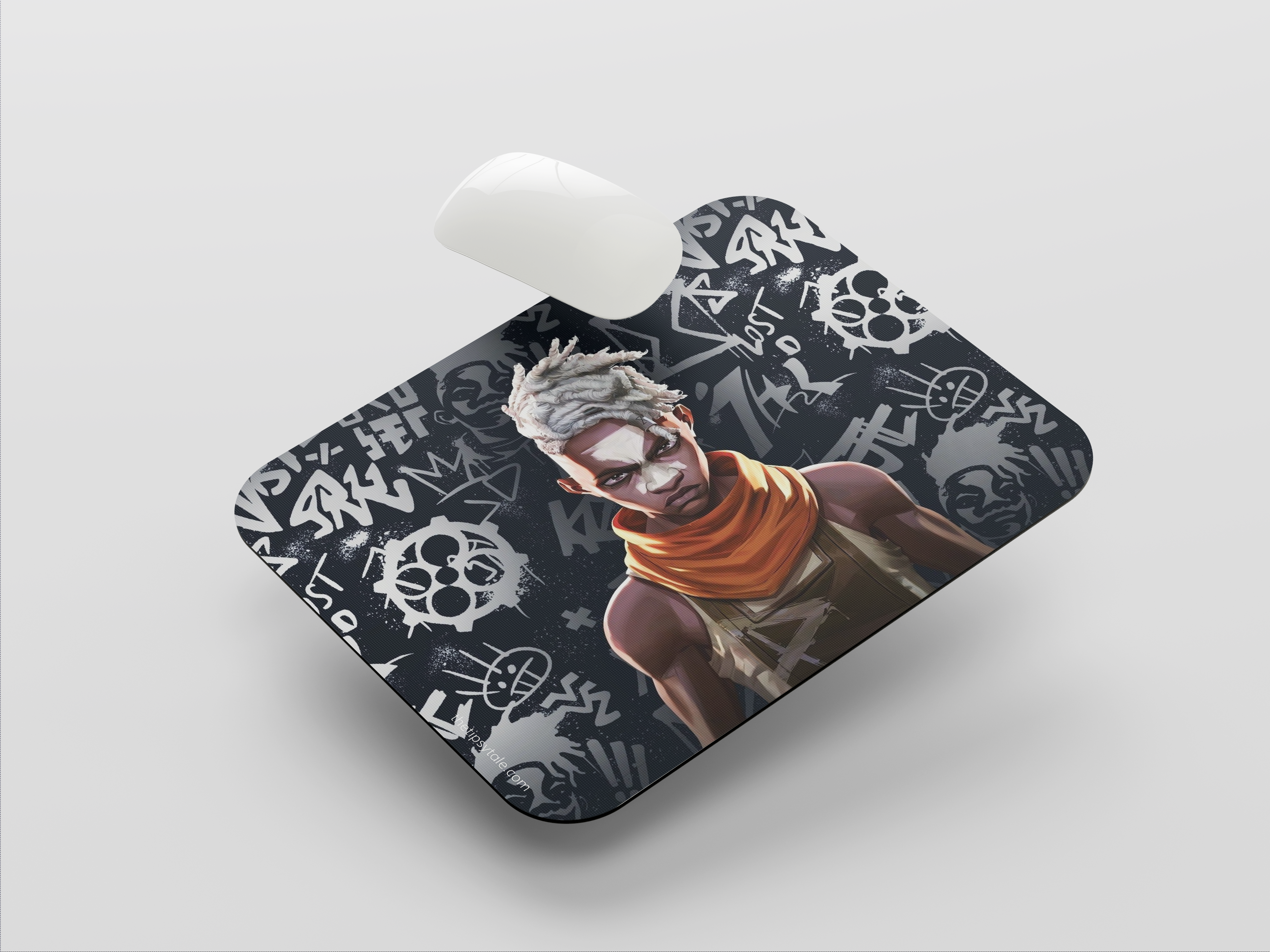 "EKKO - ARCANE- ENTERTAINMENT EDITION" Mousepad Enhance Your Workspace with Style
