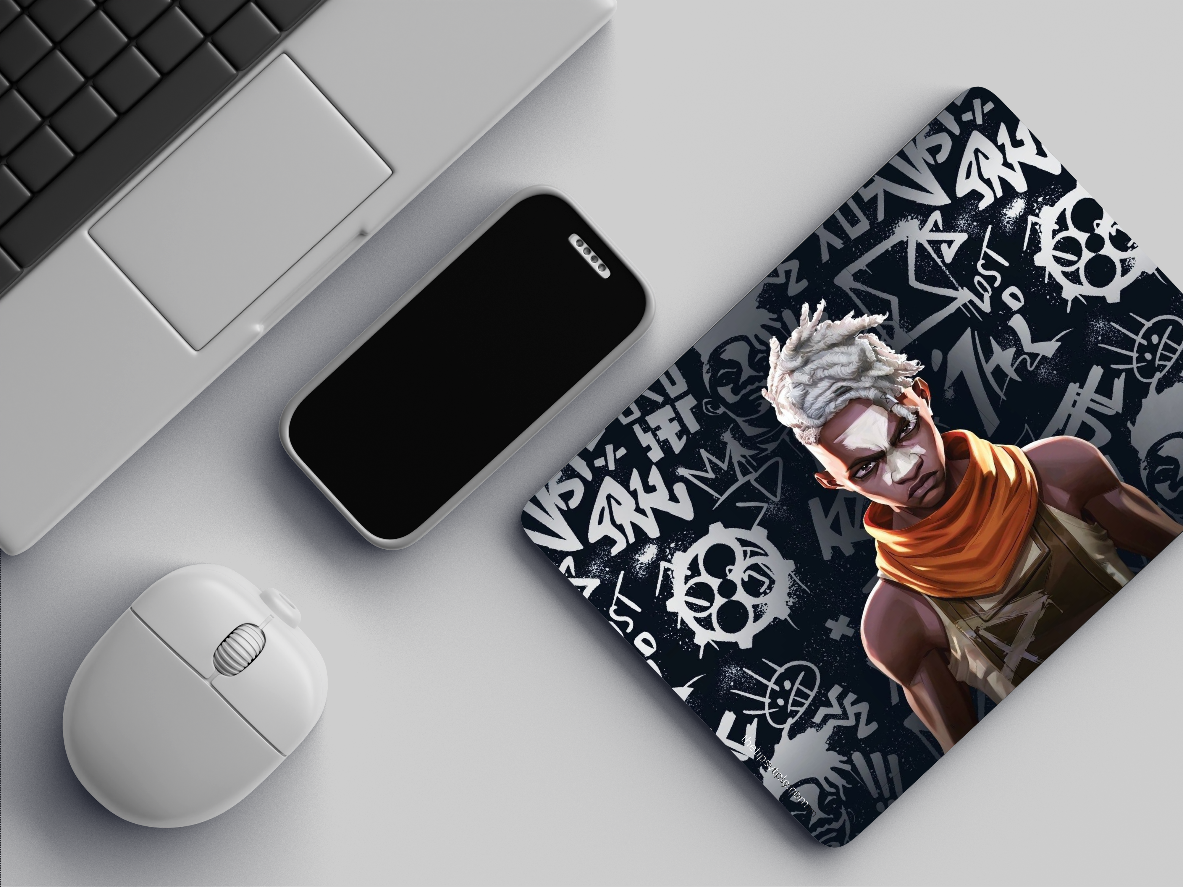 "EKKO - ARCANE- ENTERTAINMENT EDITION" Mousepad Enhance Your Workspace with Style
