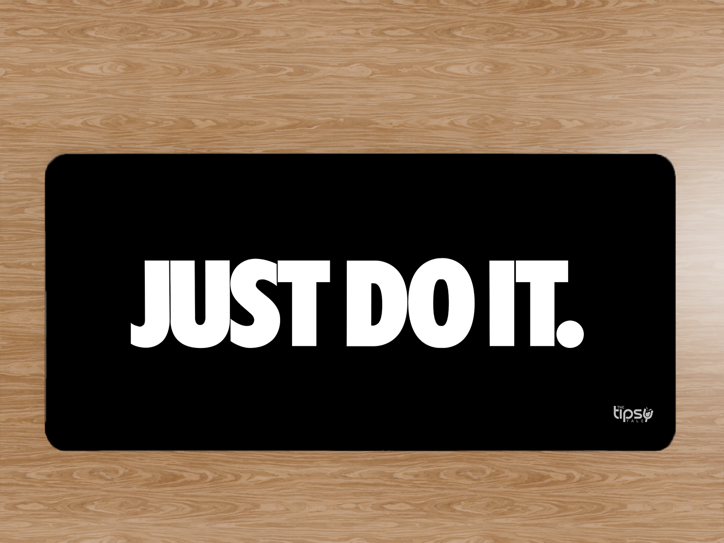 "Just Do It" Gaming Mousepad Elevate Your Gaming Experience