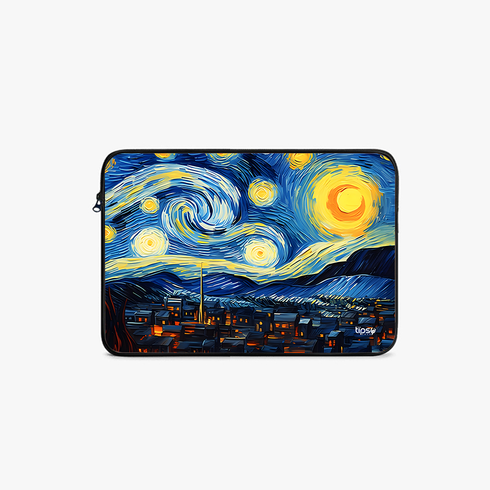 "CELESTIAL ART" -Laptop Sleeves:Bold Modern Design for Every Size