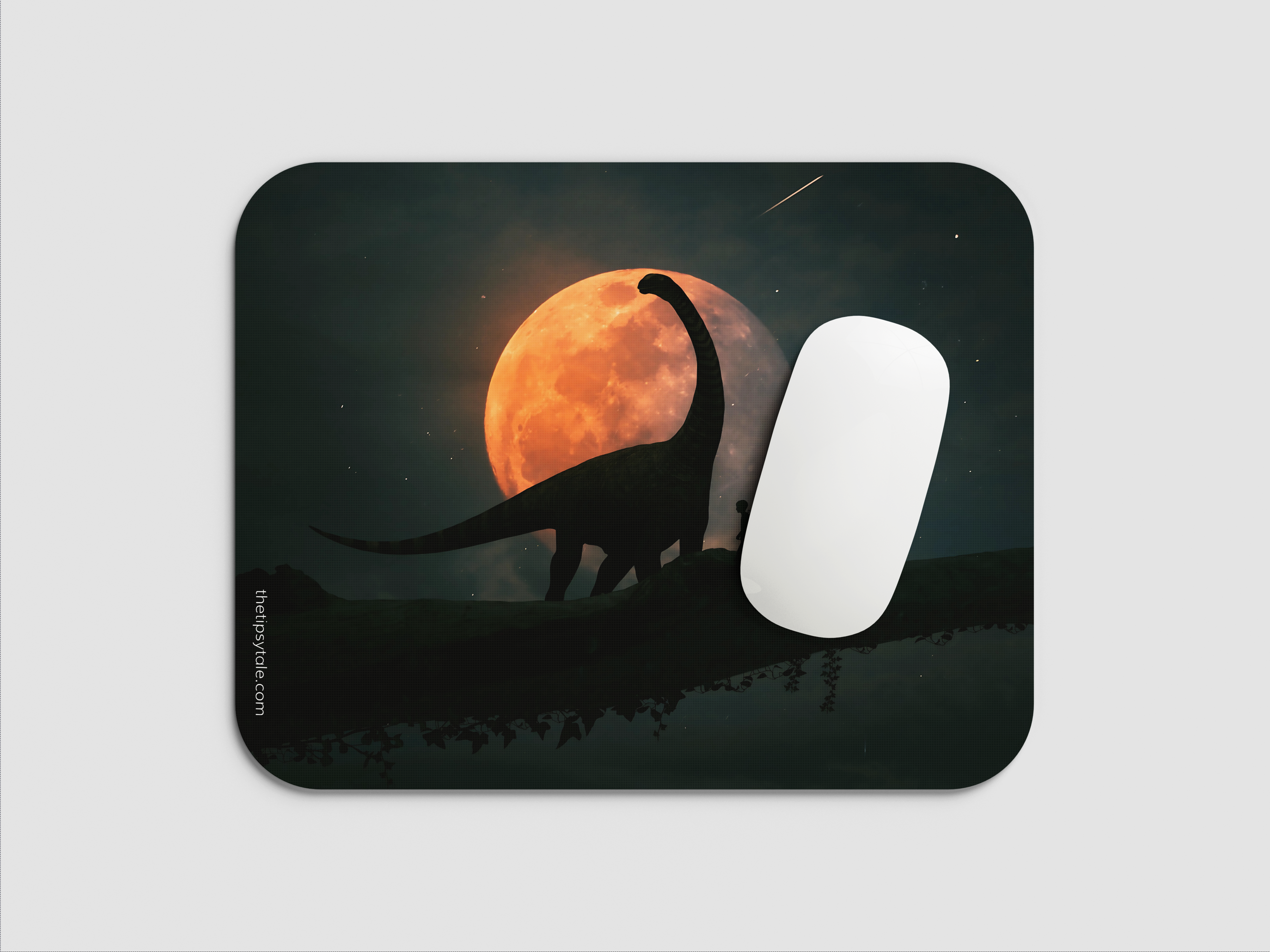 "DINOSAUR MAN" Mousepad Enhance Your Workspace with Style