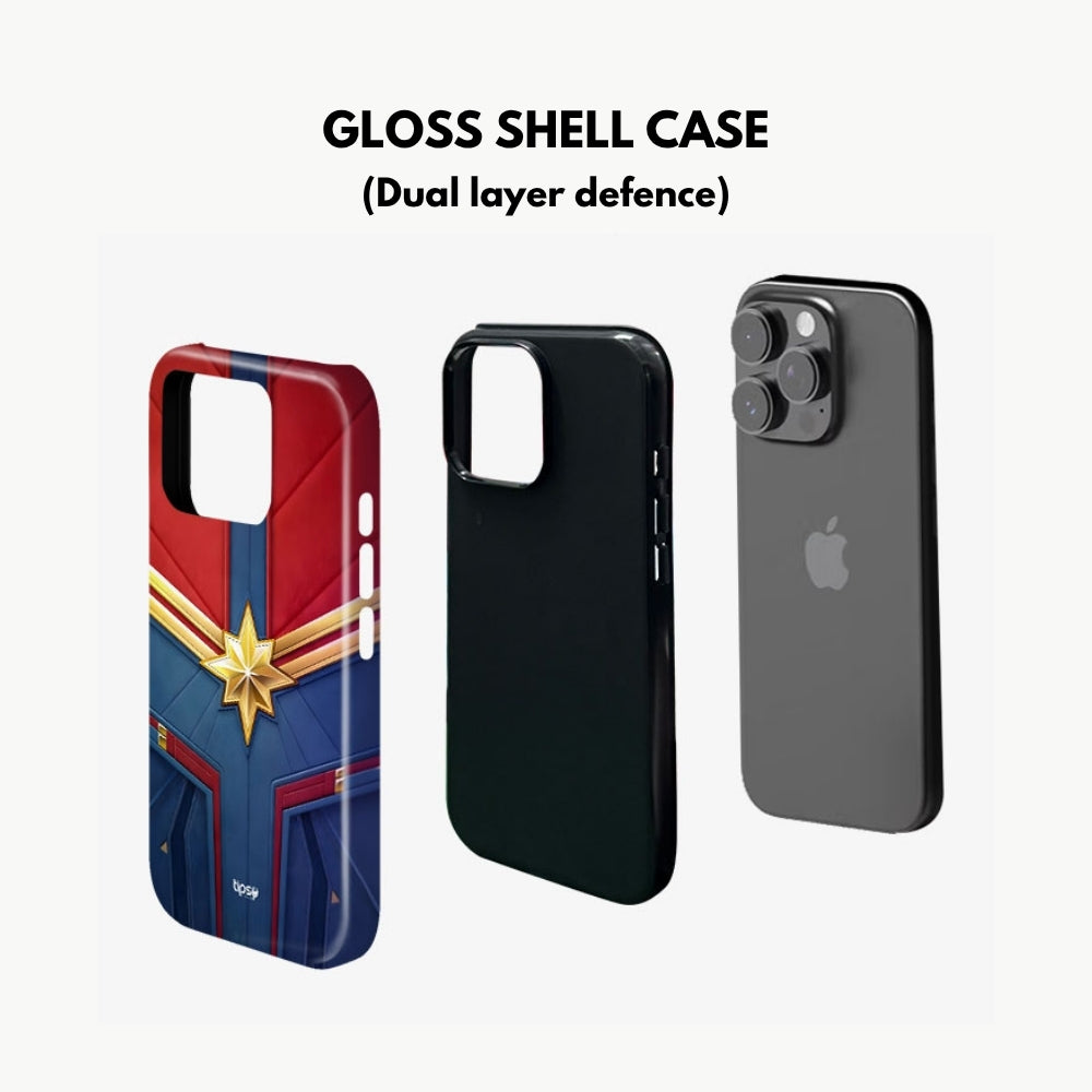"Captain marvel" -Mobile Covers Shock Resistant, Slim & Stylish Cases