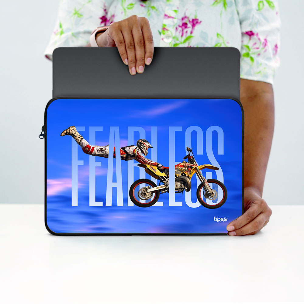 " FEARLESS" -Laptop Sleeves:Bold Modern Design for Every Size