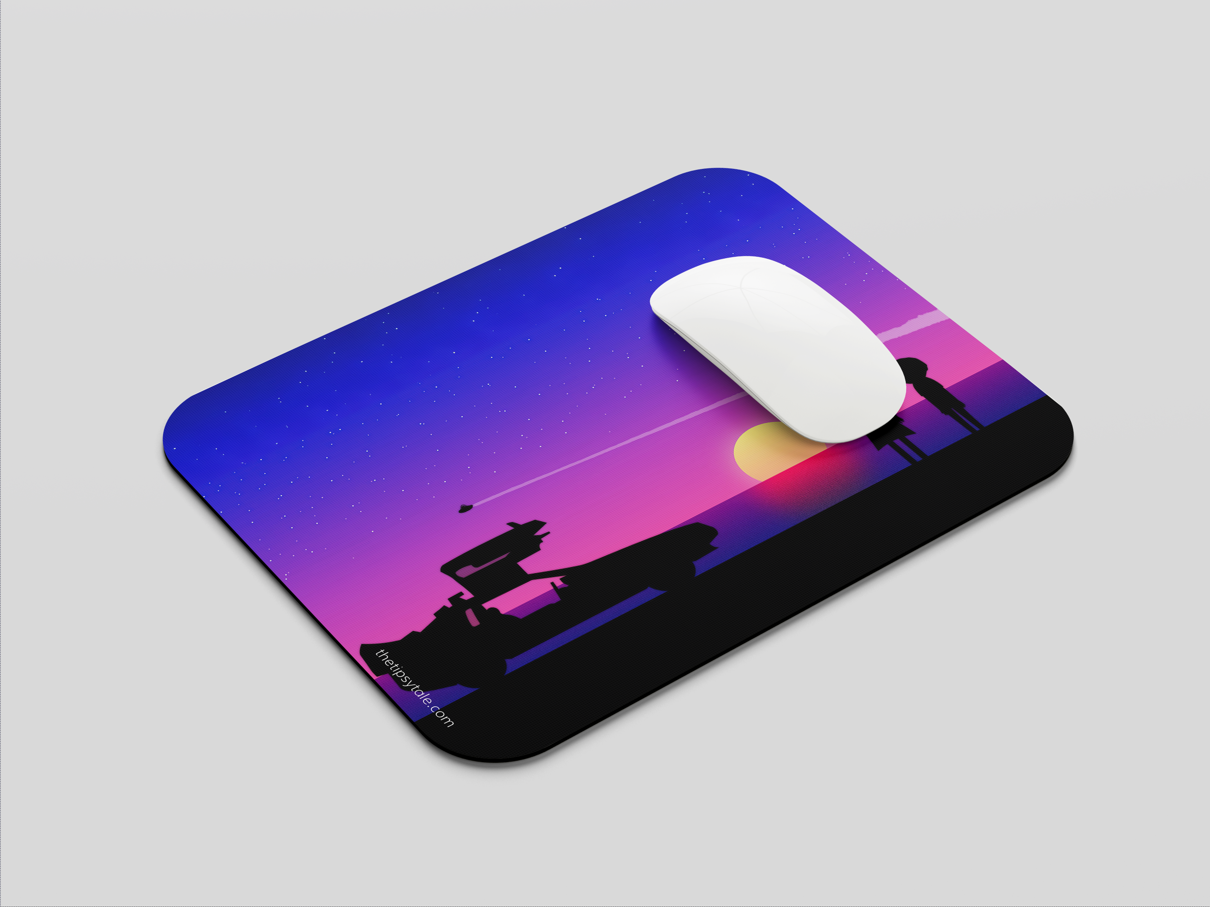 "THE FINAL PORTAL - RICK AND MORTY ENTERTAINMENT EDITION" Mousepad Enhance Your Workspace with Style