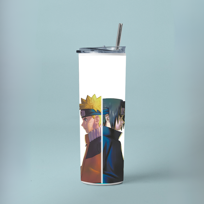 "NARUTO ULTIMATE COMBO" Tumbler with Metal Straw