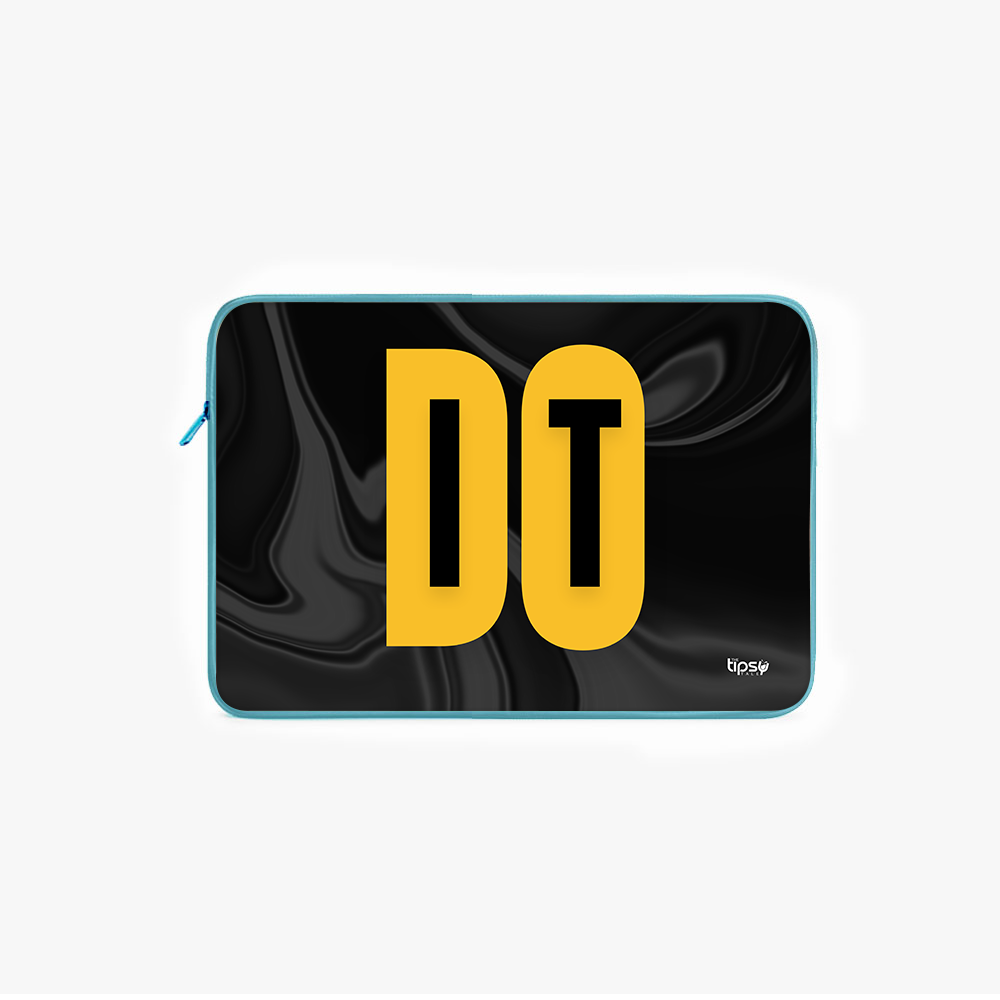 " DO IT NOW " -Laptop Sleeves:Bold Modern Design for Every Size