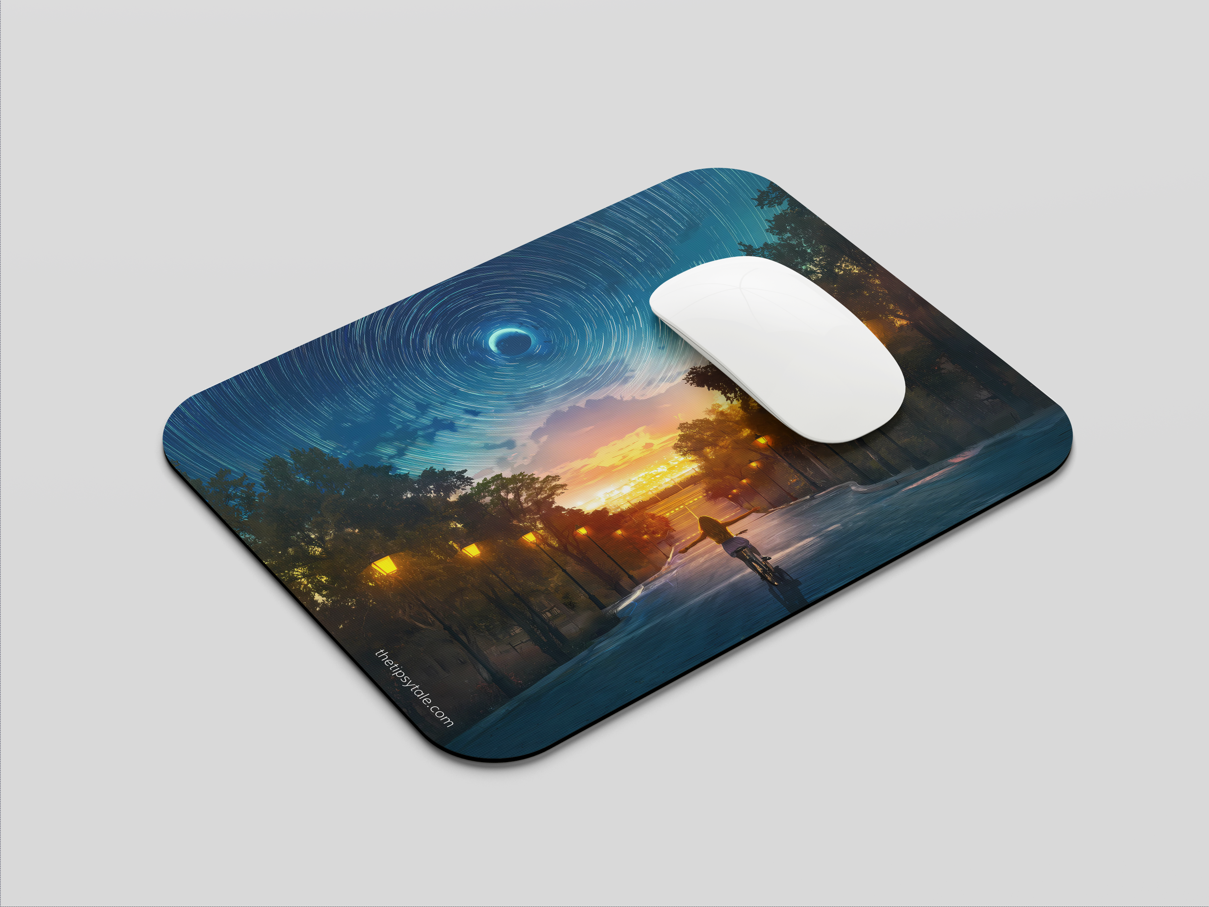 "TOWARDS BEAUTIFUL VIEW" Mousepad Enhance Your Workspace with Style